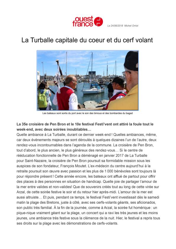 La Turballe capitale du cœur et du cerf volant