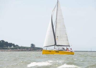 La Turballe Arzal pointage Vilaine SLL 057