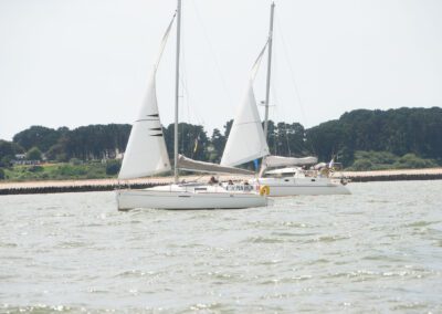 La Turballe Arzal pointage Vilaine SLL 076