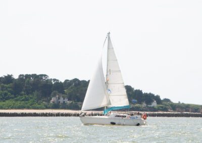 La Turballe Arzal pointage Vilaine SLL 078