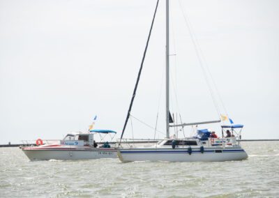 La Turballe Arzal pointage Vilaine SLL 082