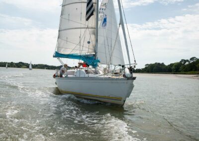 La Turballe Arzal pointage Vilaine SLL 086